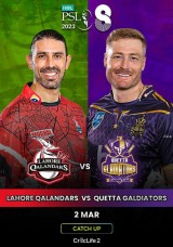 Cricket: Pakistan Super League – Lahore Qalandars VS Quetta Gladiators Catch Up