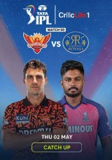 Cricket: IPL - Sunrisers Hyderabad vs Rajasthan Royals Catch Up