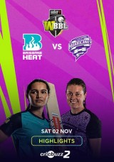 WBBL - Brisbane Heat vs Hobart Hurricanes - Highlights