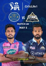 Cricket: TATA IPL – Rajasthan Royals vs Gujarat Titans Catch Up