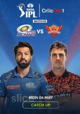 Cricket: IPL - Mumbai Indians vs Sunrisers Hyderabad Catch Up Cricket: IPL - Mumbai Indians vs Sunrisers Hyderabad Catch Up