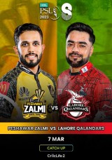 Cricket: Pakistan Super League – Peshawar Zalmi VS Lahore Qalandars Catch Up Cricket: Pakistan Super League – Peshawar Zalmi VS Lahore Qalandars Catch Up