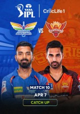 Cricket: TATA IPL – Lucknow Super Giants v Sunrisers Hyderabad Catch Up