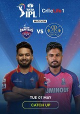 Cricket: IPL - Delhi Capitals vs Rajasthan Royals Catch Up