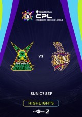 Caribbean Premier League 2025: Guyana Amazon Warriors vs Trinbago Knight Riders, 23rd Match - Highlights