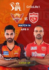 Cricket: TATA IPL – Sunrisers Hyderabad vs Punjab Kings Catch Up