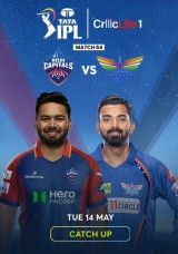 Cricket: IPL - Delhi Capitals vs Lucknow Super Giants Catch Up