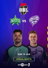 BBL - Melbourne Stars vs Hobart Hurricanes - Highlights