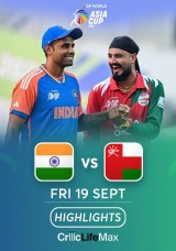 Asia Cup 2025: India vs Oman - Highlights