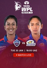 Women's Premier League 2026 - Delhi Capitals Women vs Mumbai Indians Women