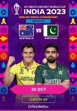 ICC Cricket World Cup 2023 – Australia vs Pakistan Catch Up