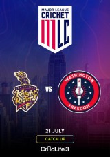 Major League Cricket: Los Angeles Knight Riders vs Washington Freedom Catch Up