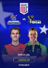 Cricket - MLC - SF Unicorns vs Seattle Orcas - Catch Up