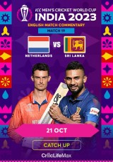 ICC Cricket World Cup 2023 – Netherlands vs Sri Lanka Catch Up ICC Cricket World Cup 2023 – Netherlands vs Sri Lanka Catch Up