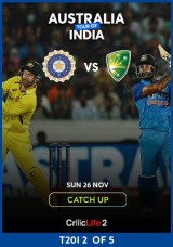 Cricket: India vs Australia - 2nd T20I Catch up Cricket: India vs Australia - 2nd T20I Catch up
