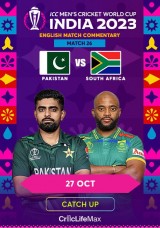 ICC Cricket World Cup 2023 – Pakistan vs South Africa Catch Up ICC Cricket World Cup 2023 – Pakistan vs South Africa Catch Up