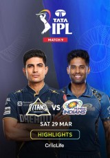 Watch IPL 2025 - Gujarat Titans vs Mumbai INDns - Highlights For Free