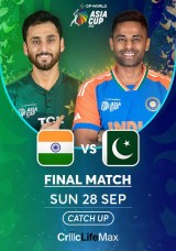 Asia Cup 2025: India vs Pakistan - Final - Catch Up