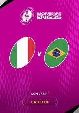 RWC Women's 2025: Italy vs Brazil - Catch Up