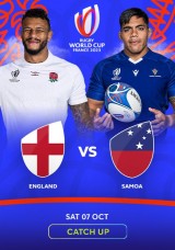 Rugby World Cup 2023 - England vs Samoa Catch Up
