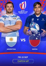 Rugby World Cup 2023 - Argentina vs Samoa Catch Up Rugby World Cup 2023 - Argentina vs Samoa Catch Up