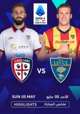 Football: Serie A - Cagliari vs Lecce Highlights