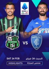 Football: Serie A - Sassuolo vs Empoli Highlights Football: Serie A - Sassuolo vs Empoli Highlights